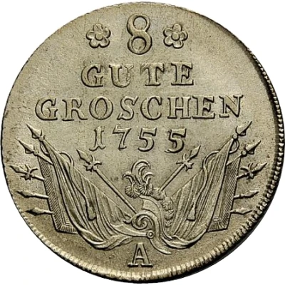 8 Gute Groschen - Frederick II back