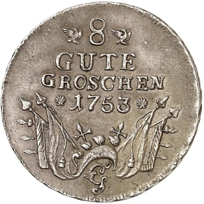 8 Gute Groschen - Frederick II back