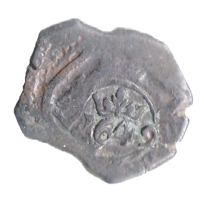 8 Maravedis - Philip IV countermarked front