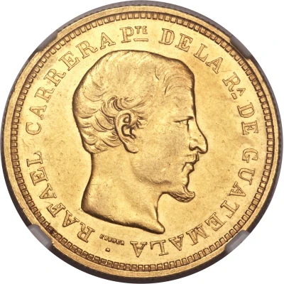 8 Pesos Rafael Carrera front