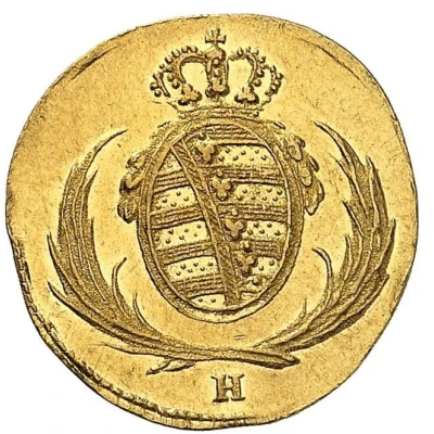 8 Pfennige - Frederick August I Gold Pattern front