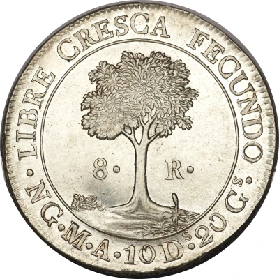 8 Reales Guatemala back