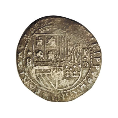 8 Reales - Philip II ND front