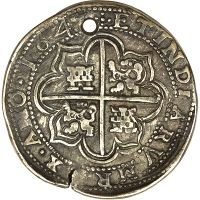 8 Reales - Philip IV back