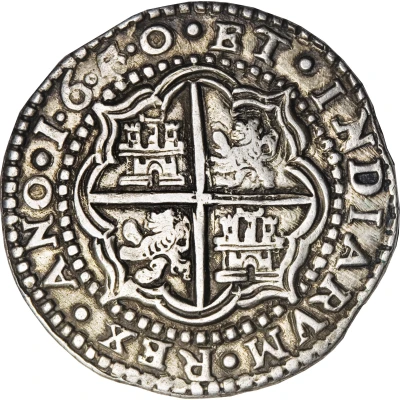 8 Reales - Philip IV back