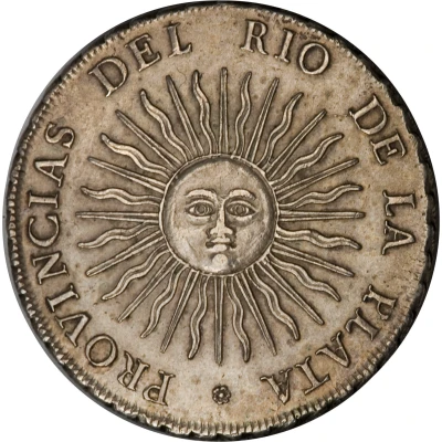 8 Reales Provincias del Rio de la Plata front