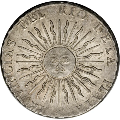 8 Reales Provincias del Rio de la Plata front