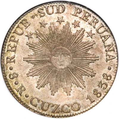 8 Reales front