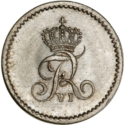 8 Reichsbank Schilling - Frederik VI front