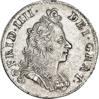 8 Skilling Dansk - Frederik IV front