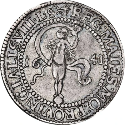 8 Skilling Lybsk - Christian IV Type back