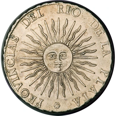 8 Soles Provincias del Rio de la Plata front