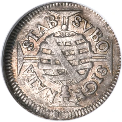 80 Réis - Pedro II Narrow Crown, Bahia back