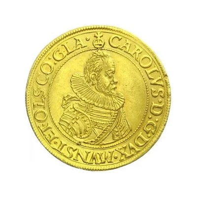 9 Ducats - Charles II front