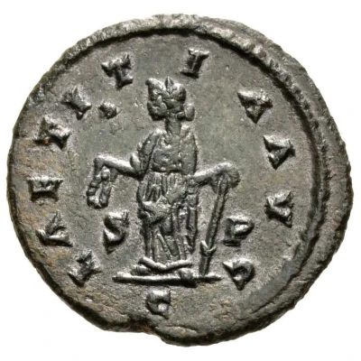 Antoninianus - Allectus LAETITIA AVG; Camulodunum back