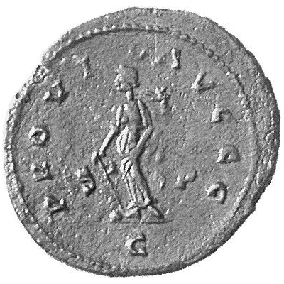 Antoninianus - Carausius PROVID AVGGG S P; Camulodunum back