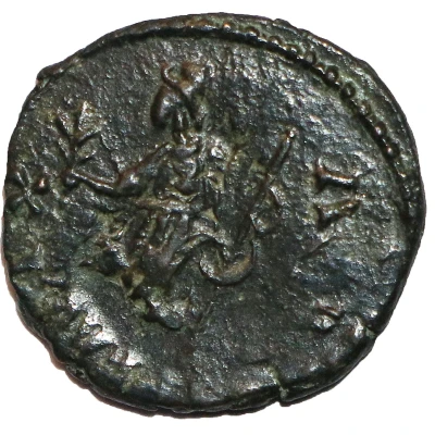 Antoninianus - Carausius Pax; Barbarous Overstrike back