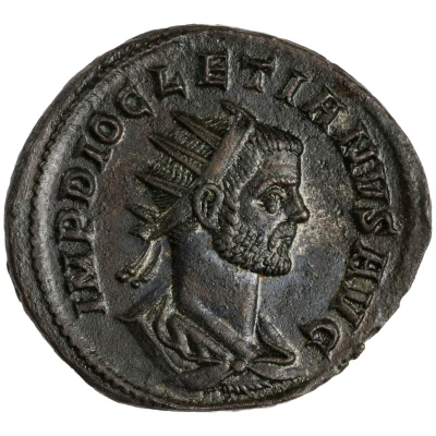 Antoninianus - Diocletianus ANNONA AVG; Annona front