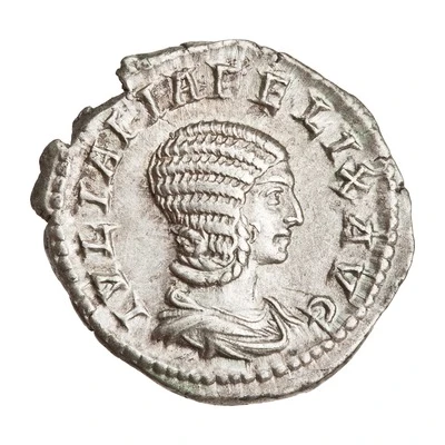 Antoninianus - Julia Domna LVNA LVCIFERA; Luna and Diana front