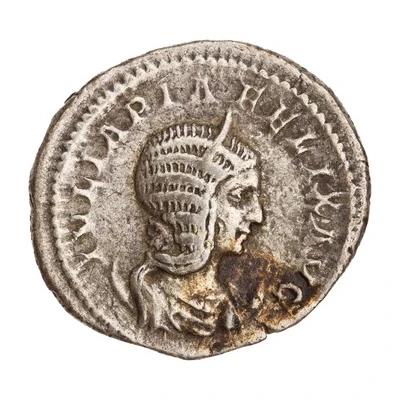 Antoninianus - Julia Domna VENVS GENETRIX; Venus front