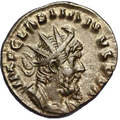 Antoninianus - Laelianus VICTORIA AVG; Moguntiacum front