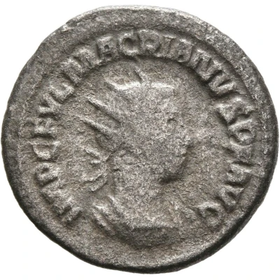 Antoninianus - Macrianus Minor AEQVITAS AVGG or AEQVTAS AVGG; Antioch front