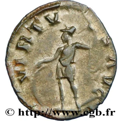 Antoninianus - Marius VIRTVS AVG back