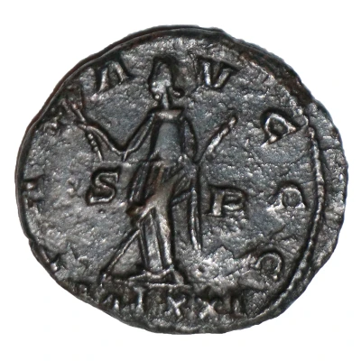 Antoninianus - Maximian I struck under Carausius; PAX; Londinium back