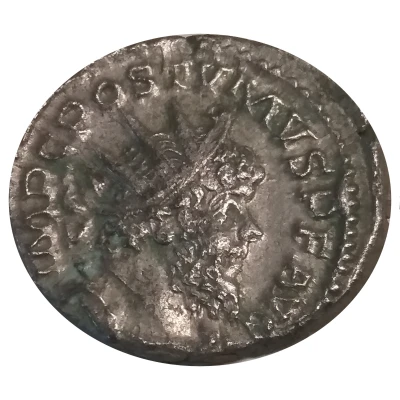 Antoninianus - Postumus IOVI STATORI; Treverorum front