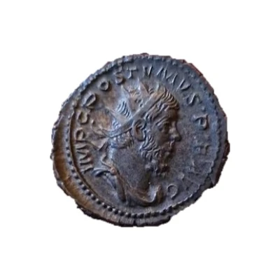 Antoninianus - Postumus LAETITIA AVG; Lugdunum front