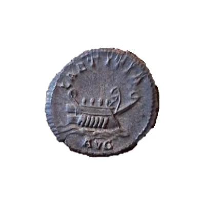 Antoninianus - Postumus LAETITIA AVG; Lugdunum back