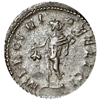 Antoninianus - Postumus MERCVRIO FELICI back