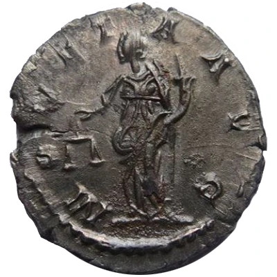 Antoninianus - Postumus MONETA AVG; Lugdunum back