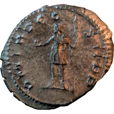 Antoninianus - Postumus P M TR P COS II PP back