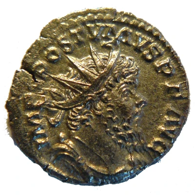 Antoninianus - Postumus PAX AVG; Cologne front