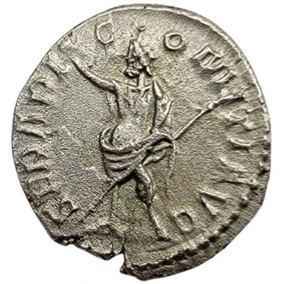 Antoninianus - Postumus SARAPI COMITI AVG; Cologne back