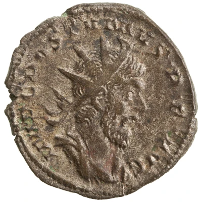 Antoninianus - Postumus VICTORIA AVG; Lugdunum front