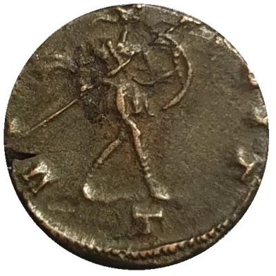 Antoninianus - Postumus VIRTUS EQVIT back