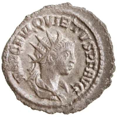 Antoninianus - Quietus AEQVITAS AVGG; Antioch front