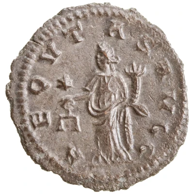 Antoninianus - Quietus AEQVITAS AVGG; Antioch back