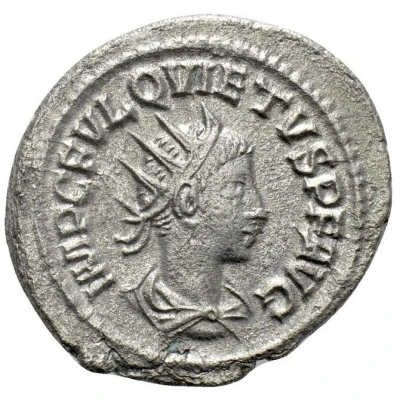 Antoninianus - Quietus SPES PVBLICA; Antioch front