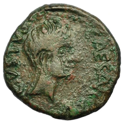 As - Augustus C I G AC II I 27 BC - 14 AD front