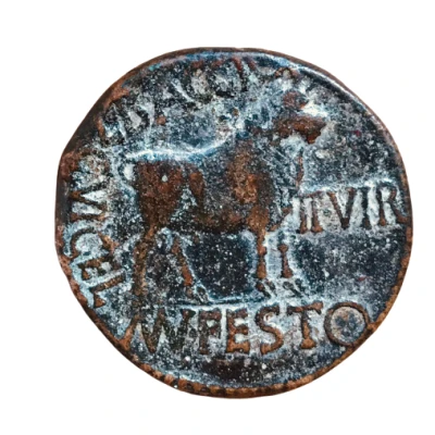 As - Augustus Celsa 27 BC - 14 AD back