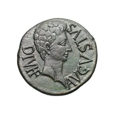 As - Augustus L SVRA C V I CEL II VIR L BVCCO 27 BC - 14 AD front