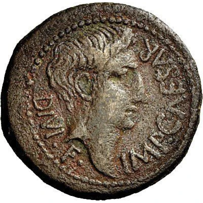 As - Augustus MVN ILERDA 27 BC - 14 AD front