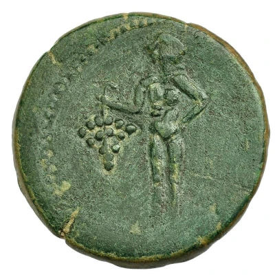 As - Augustus Osset 27 BC - 14 AD back