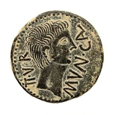 As - Augustus Q AEM C POST MIL 27 BC - 14 AD front