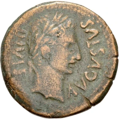 As - Augustus SEGOBRIGA 27 BC - 14 AD front