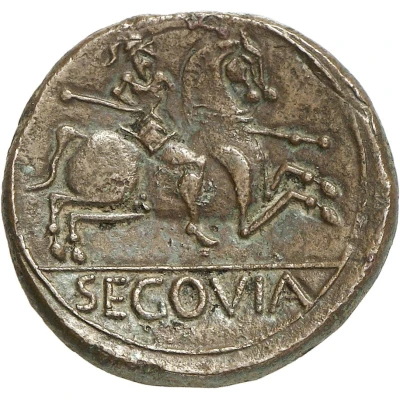 As - Augustus SEGOVIA 4 BC back