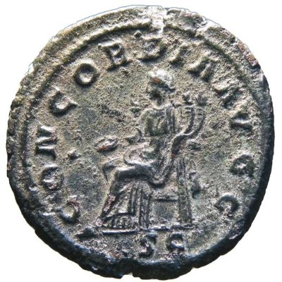 As - Balbinus CONCORDIA AVGG S C; Concordia back